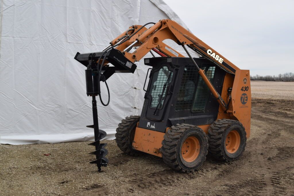 skid steer attachment rentals, 7E Landscaping & Rentals Barrhead, 7 Elements Landscaping & Rentals Barrhead Rentals, Landscape Equipment Rentals